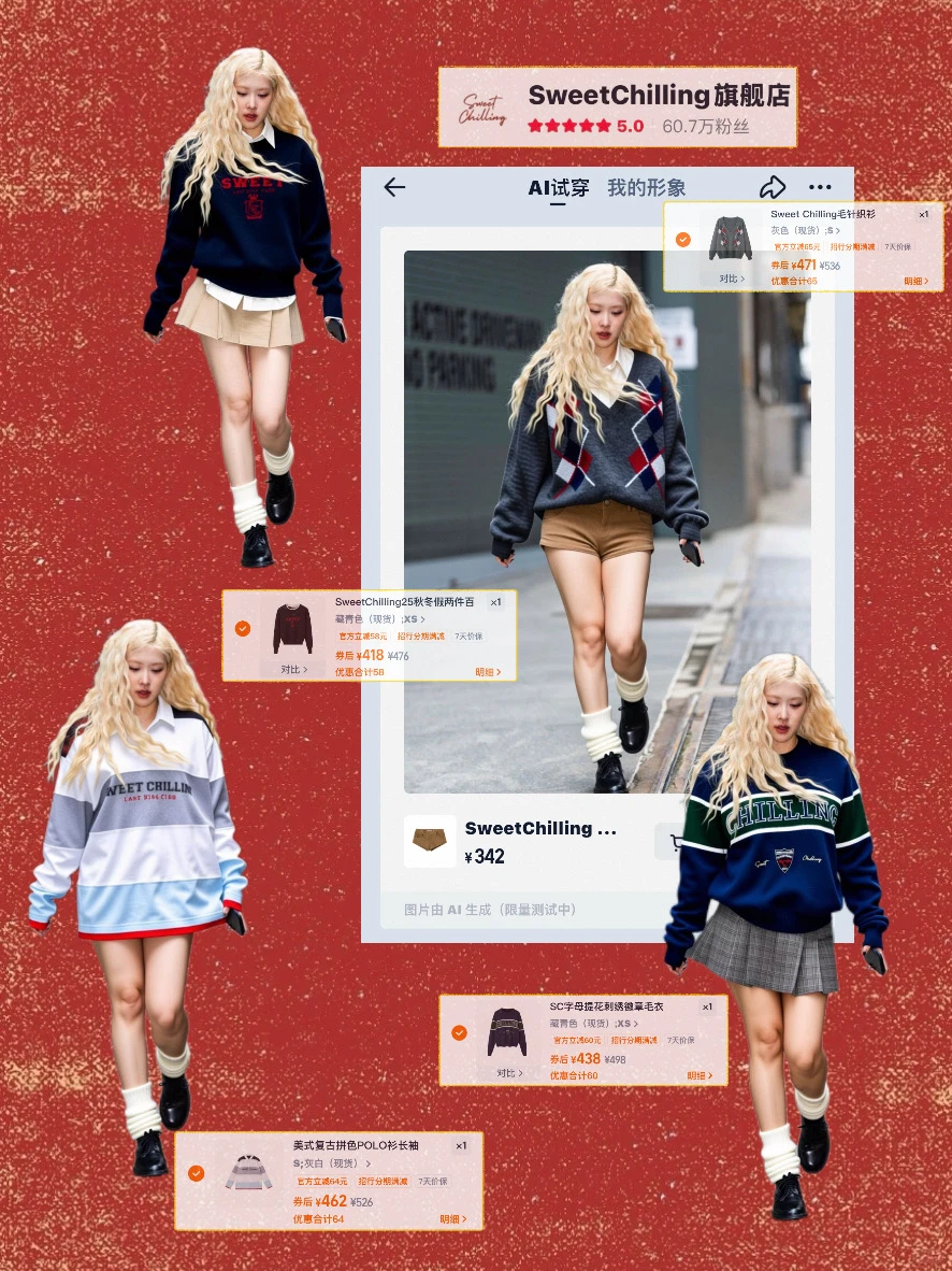 亚女的美式复古风穿搭还得看朴彩英女士