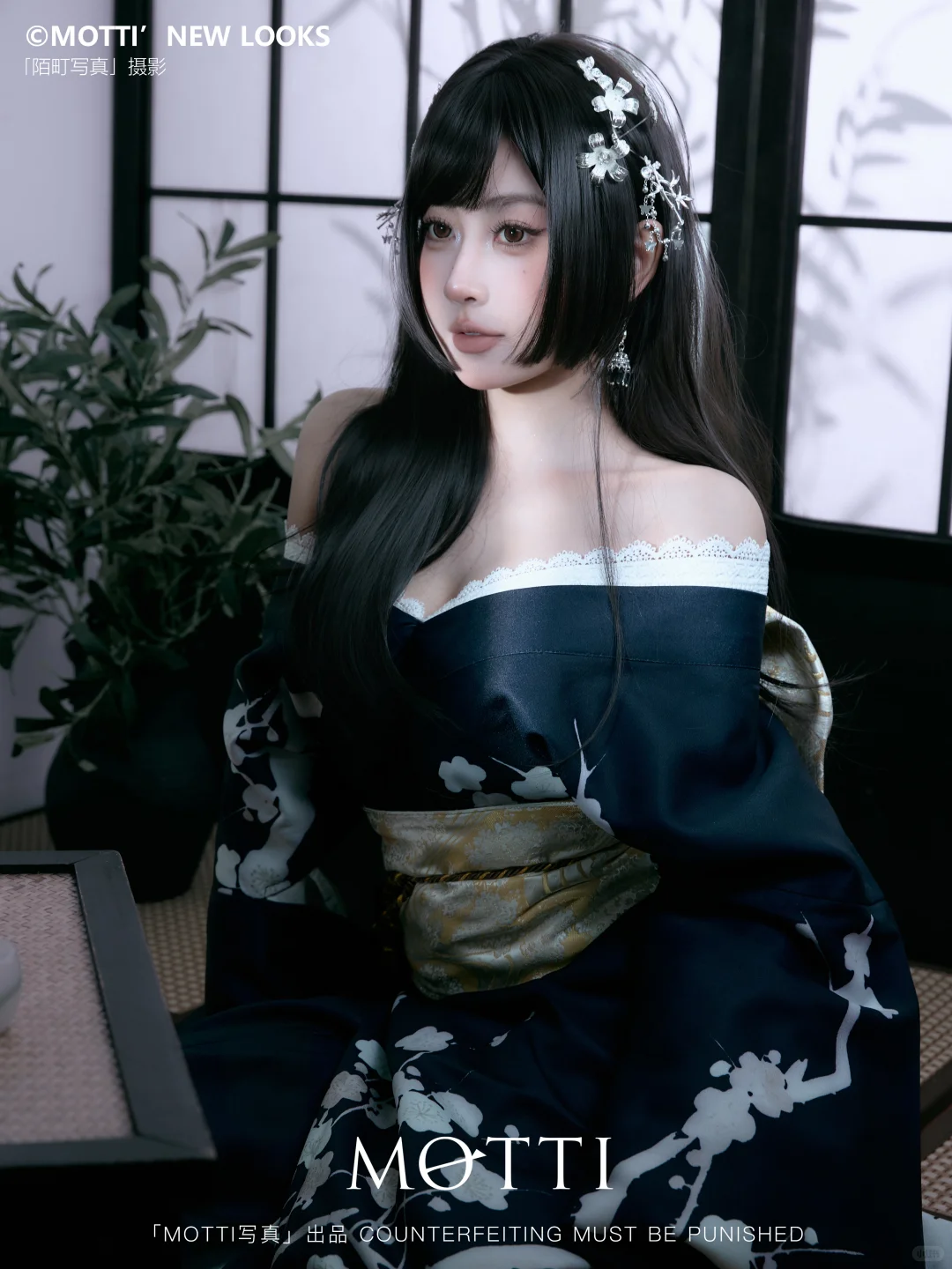 京都黑道千金一日体验🥀恶女花魁写真🖤