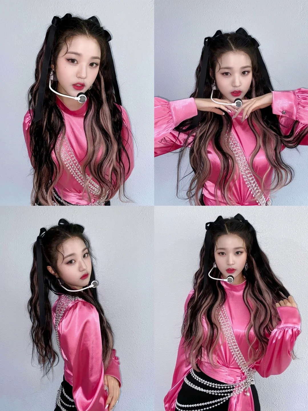 世界上找不到第二个比她更适合玫红色的女人