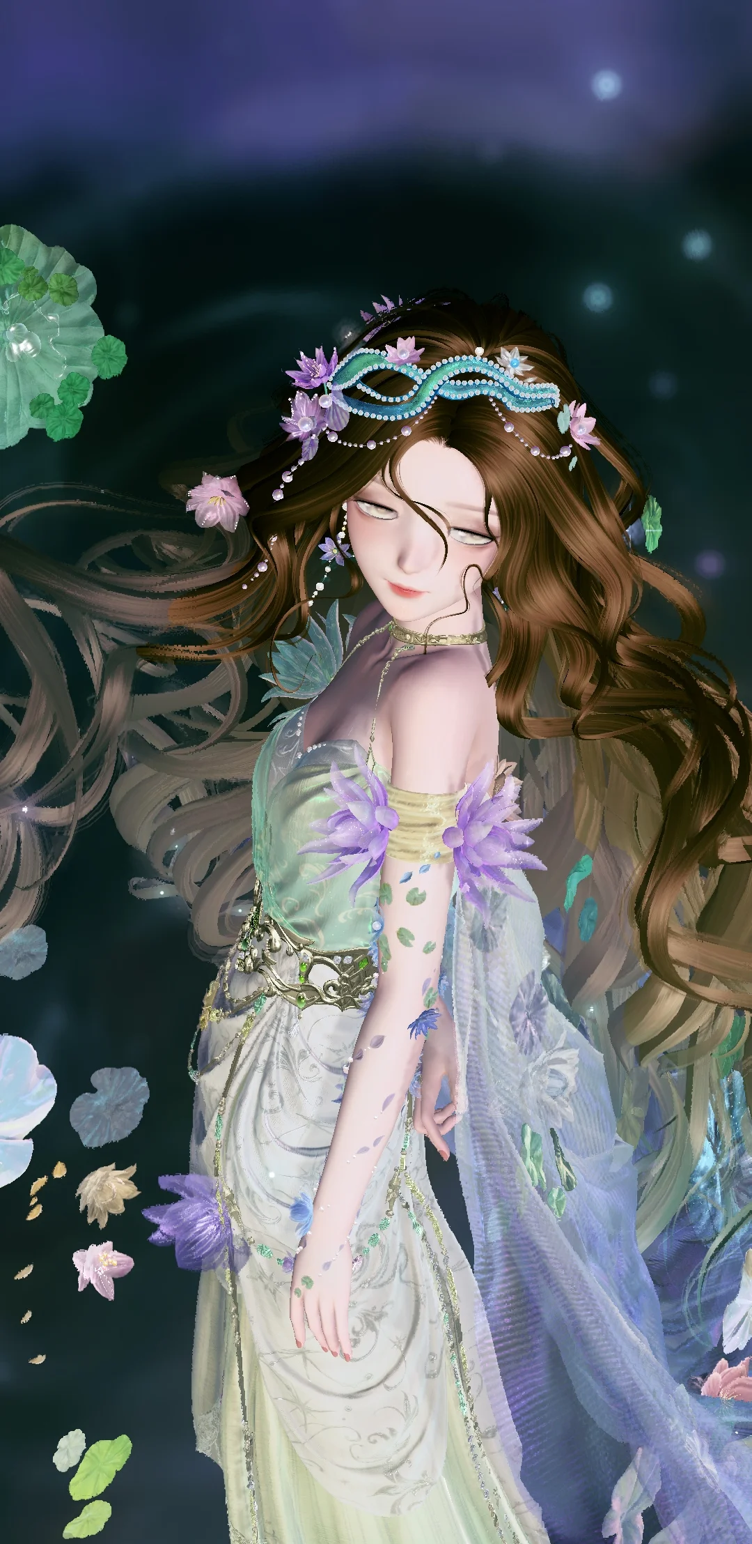 简直是女神级别的美貌