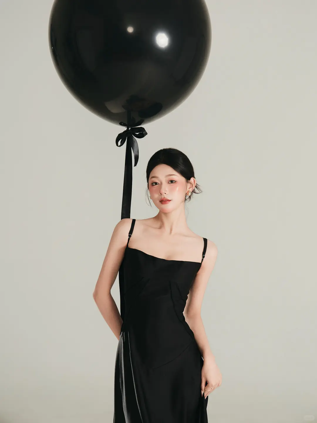 🖤高级感满满✨韩杂黑气球生日写真🎂