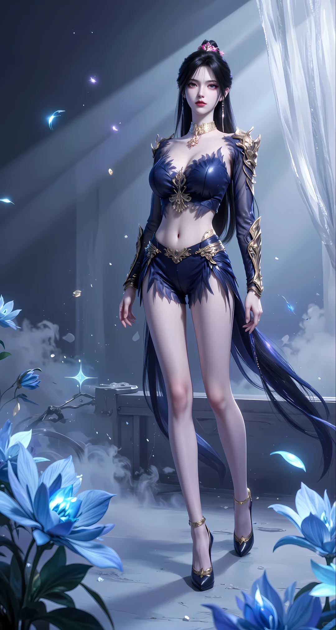 「壁纸」赵襄儿，这腿我愿称之为最强！