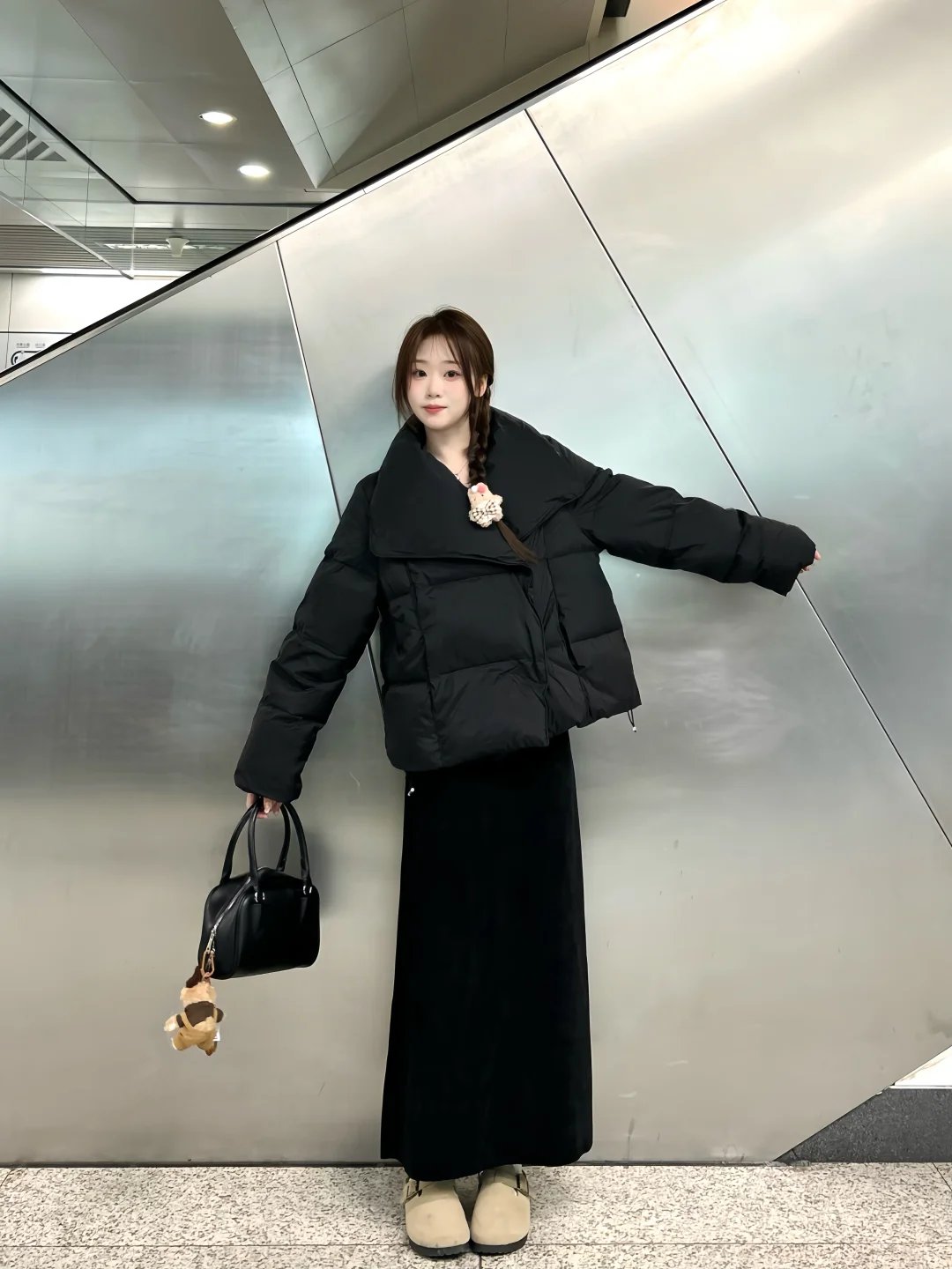 165🧺韩系穿搭🔗这身韩系又温柔！！✨