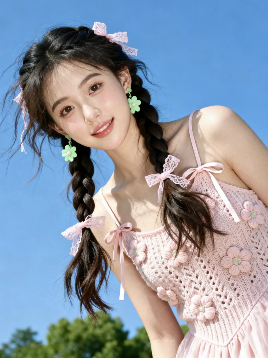 阳光吻住的多巴胺女孩☀️