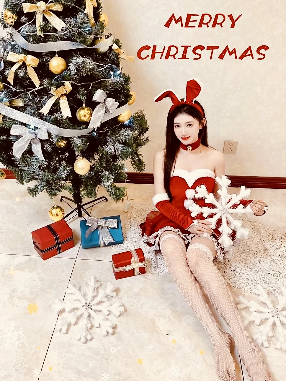 【回忆07】圣诞礼物 黑丝的神秘与白丝的圣洁