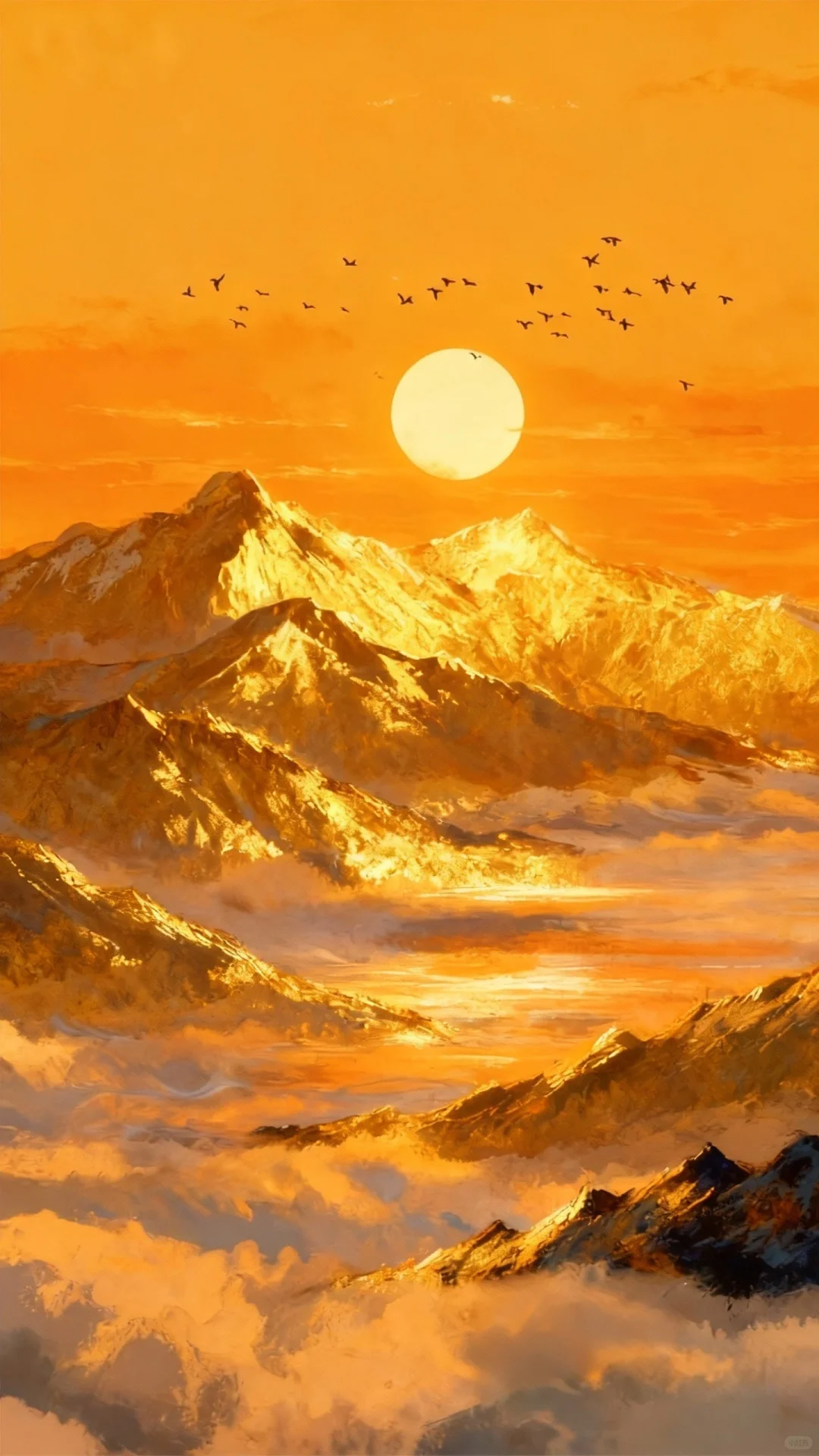 ✨日照金山，见者好运✨