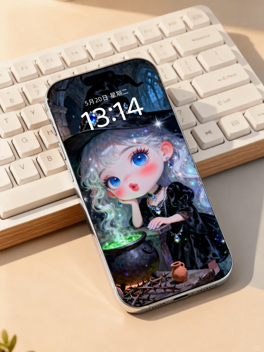 谁能拒绝软萌的小女巫魔法壁纸啊｜#34