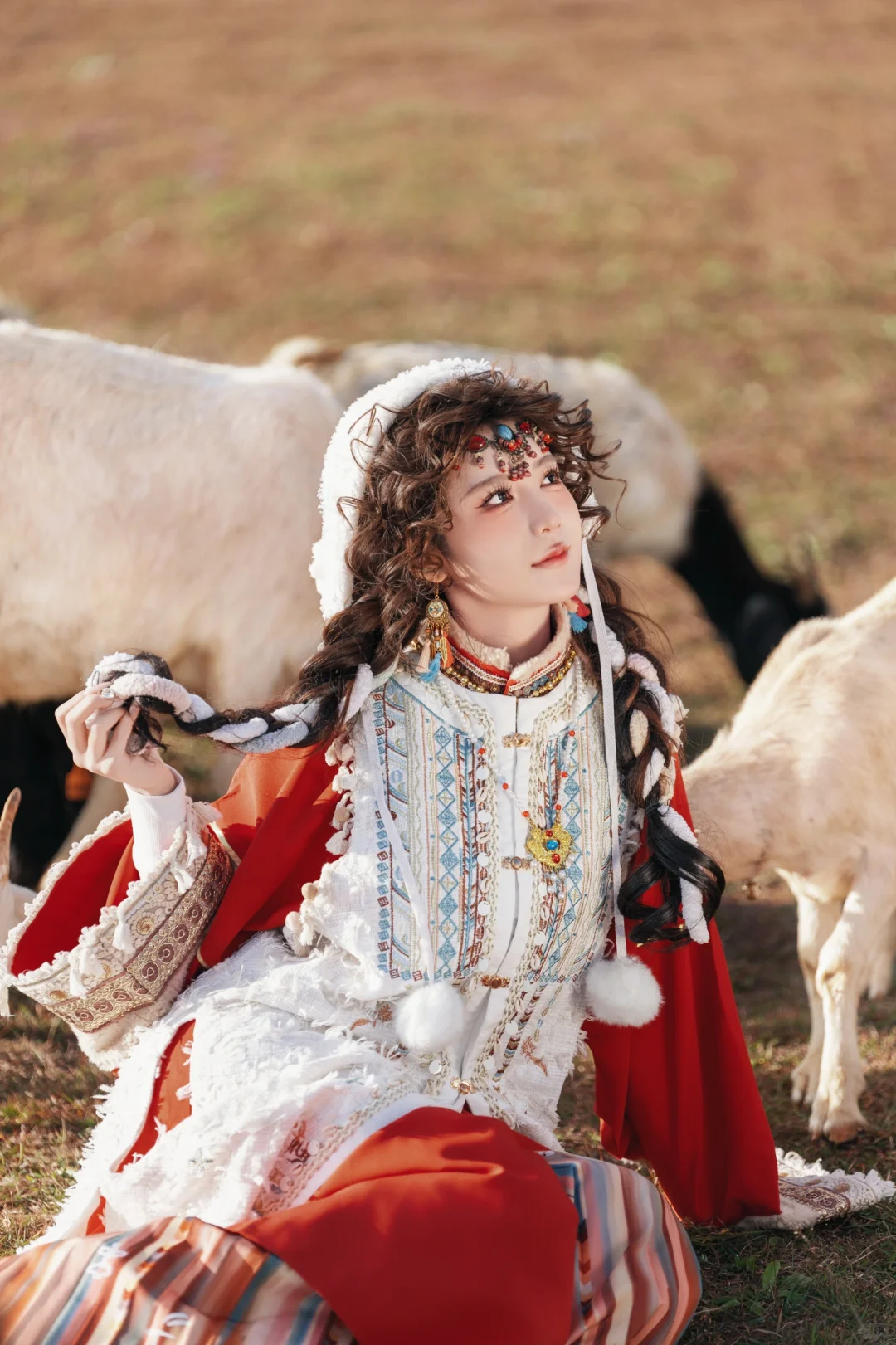📷丽江写真｜雪山脚下拍出电影感牧羊女大片