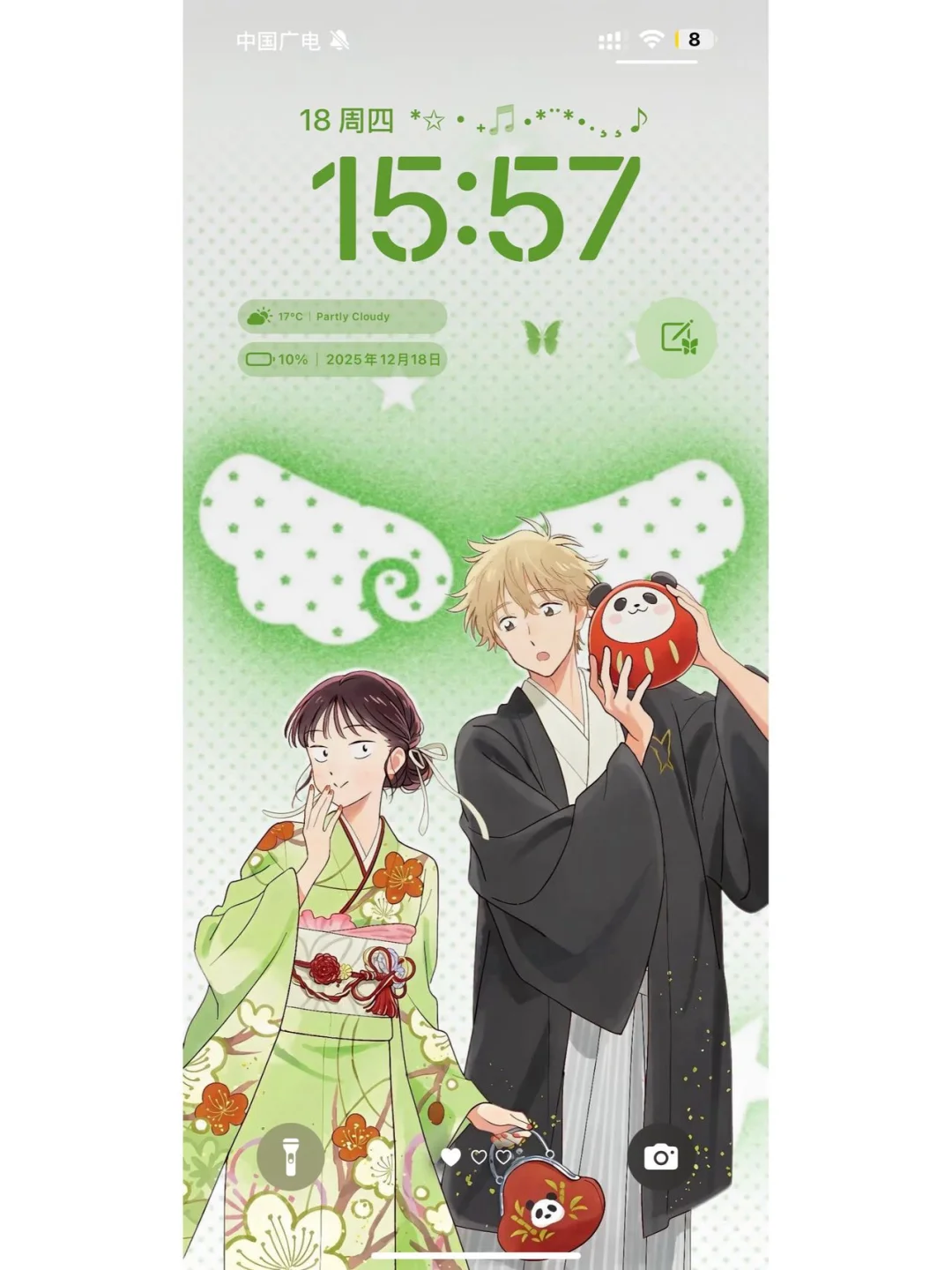 换上新壁纸(✪ω✪)！！