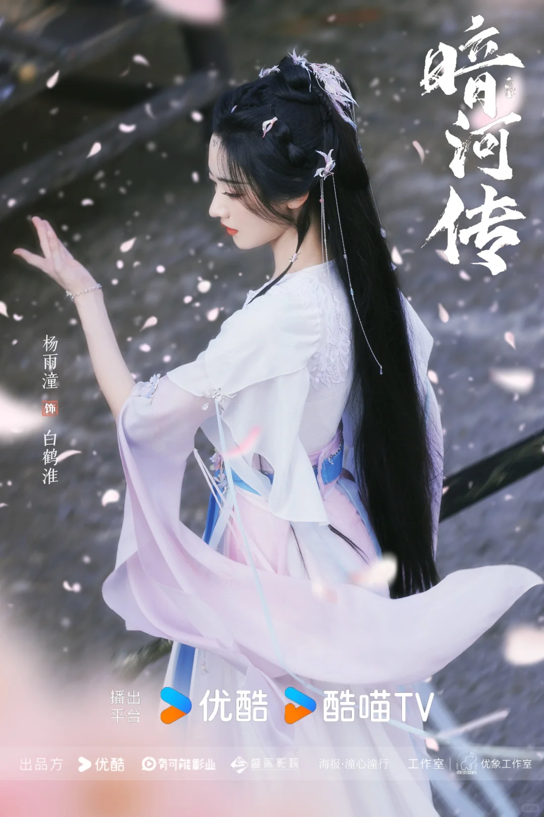 暗河传｜杨雨潼白鹤淮，饭制海报