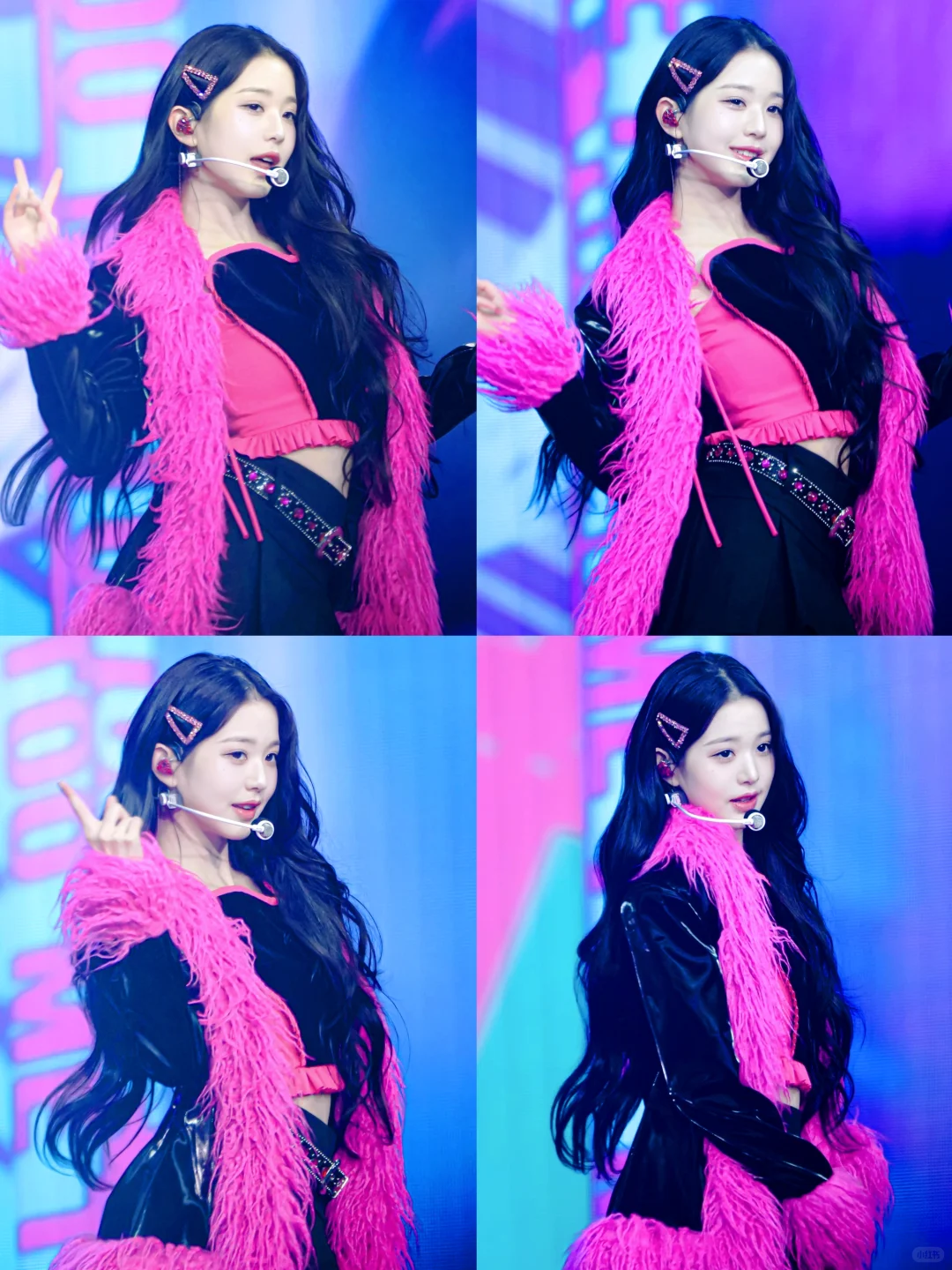 世界上找不到第二个比她更适合玫红色的女人