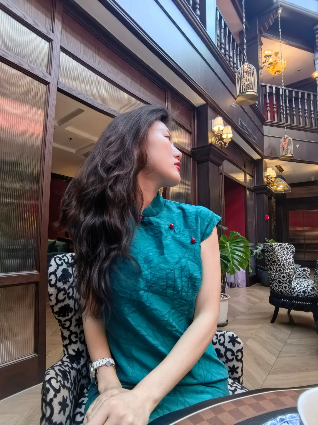 属于中国女人的冬日温馨浪漫🏵旗袍下午茶