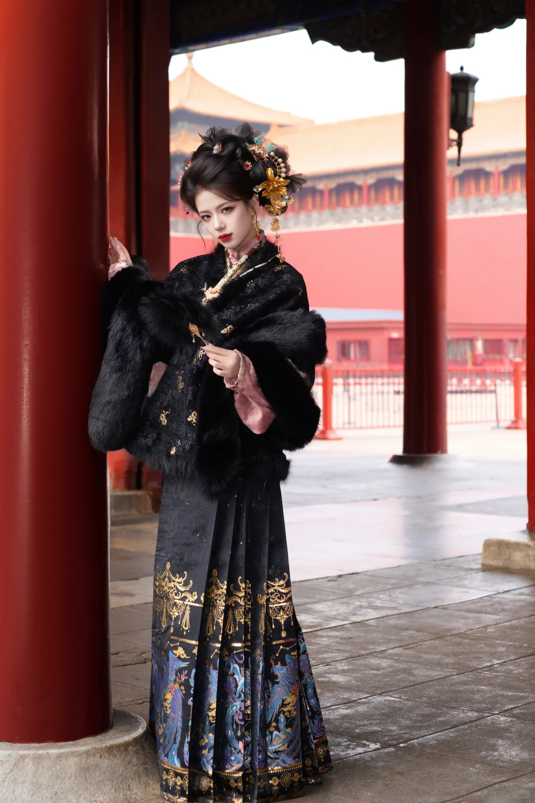 暗黑系大明贵女📸北京汉服约拍