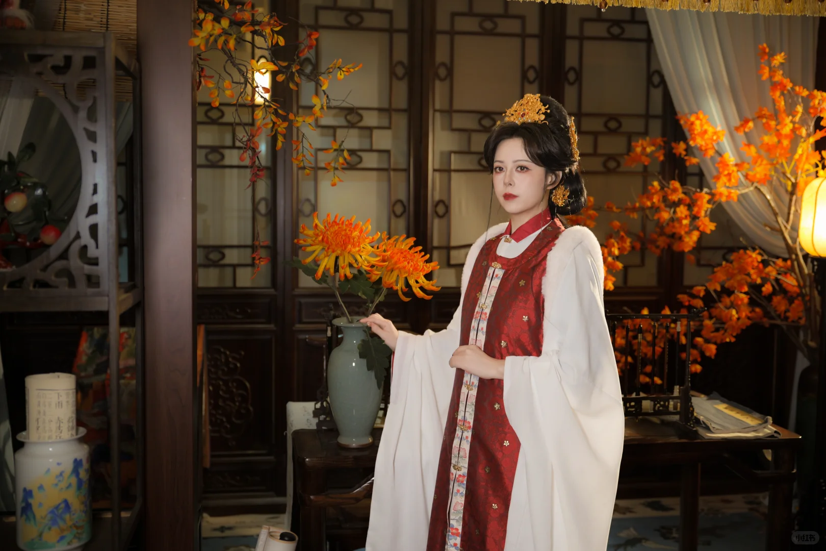 冬日里的大明贵女