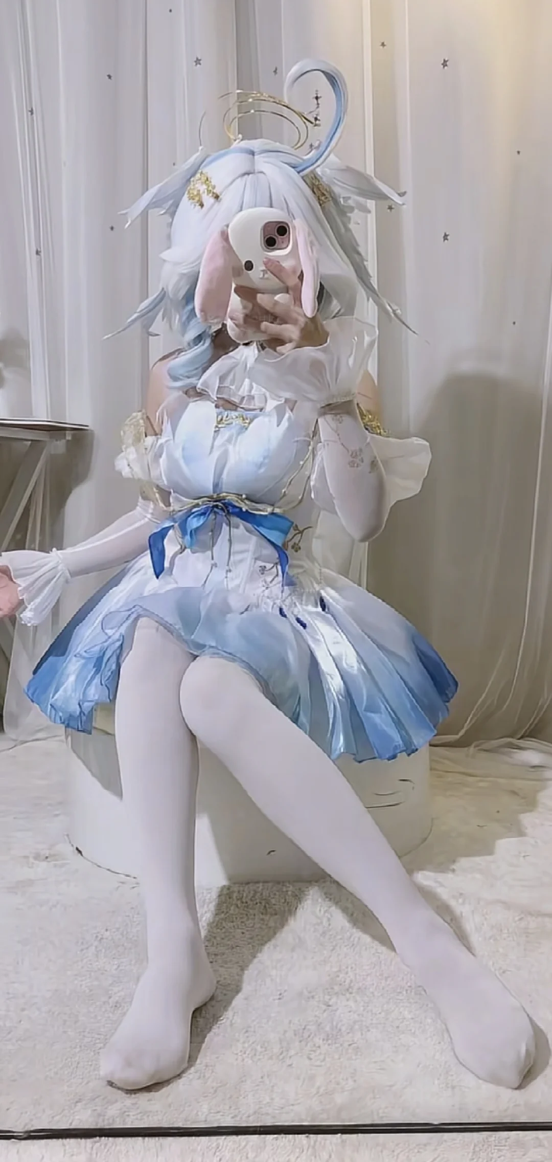 香甜可口的白丝芙芙！