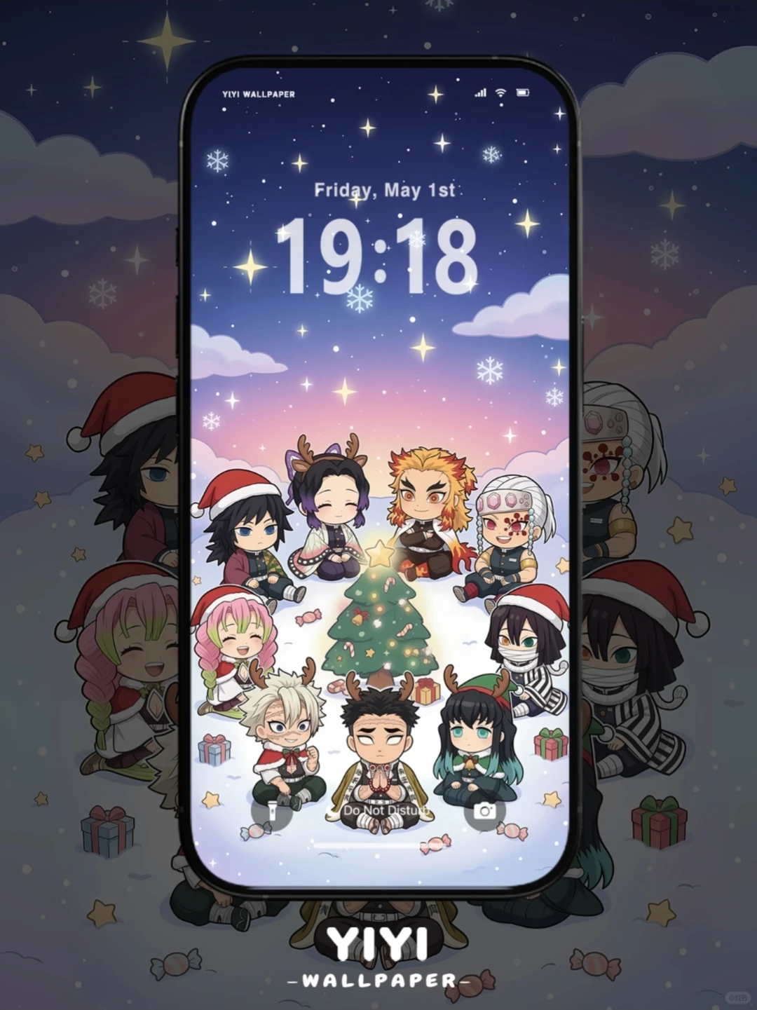 动态壁纸 | 九柱圣诞聚会