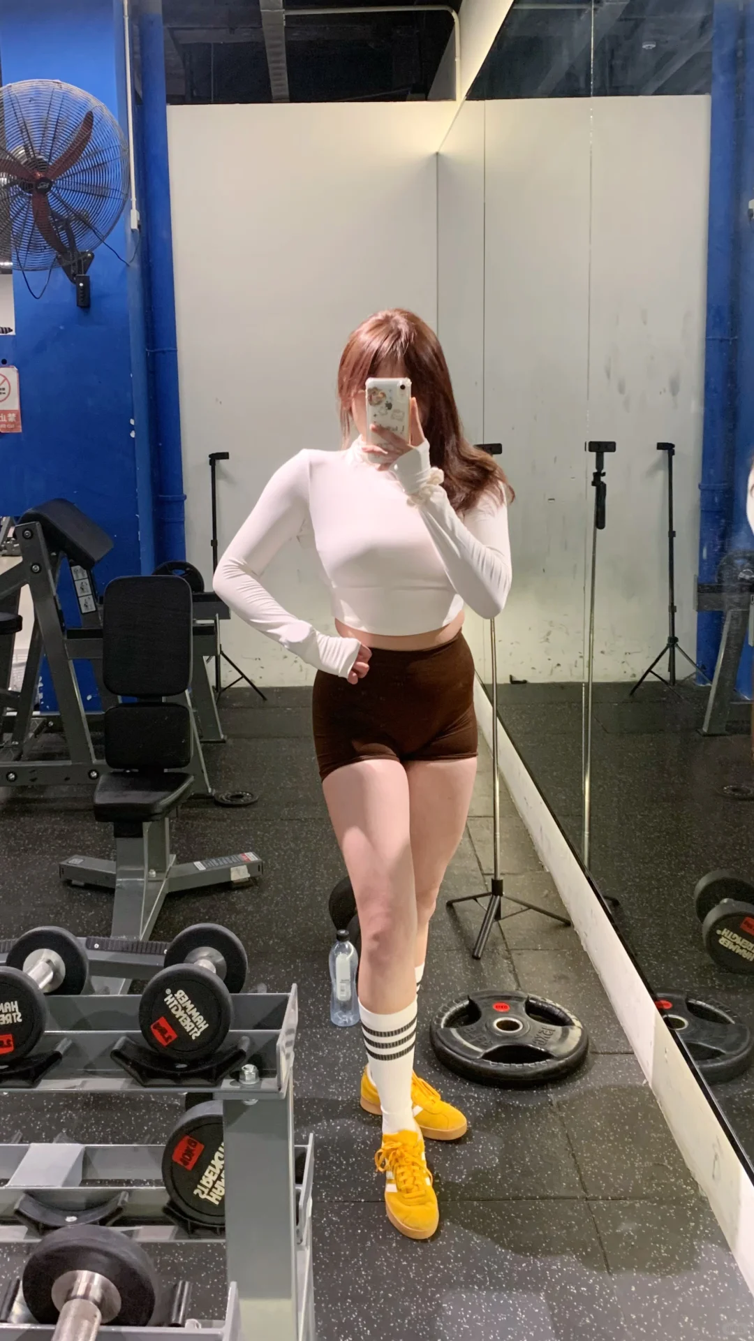 这里好久没发过健身的了