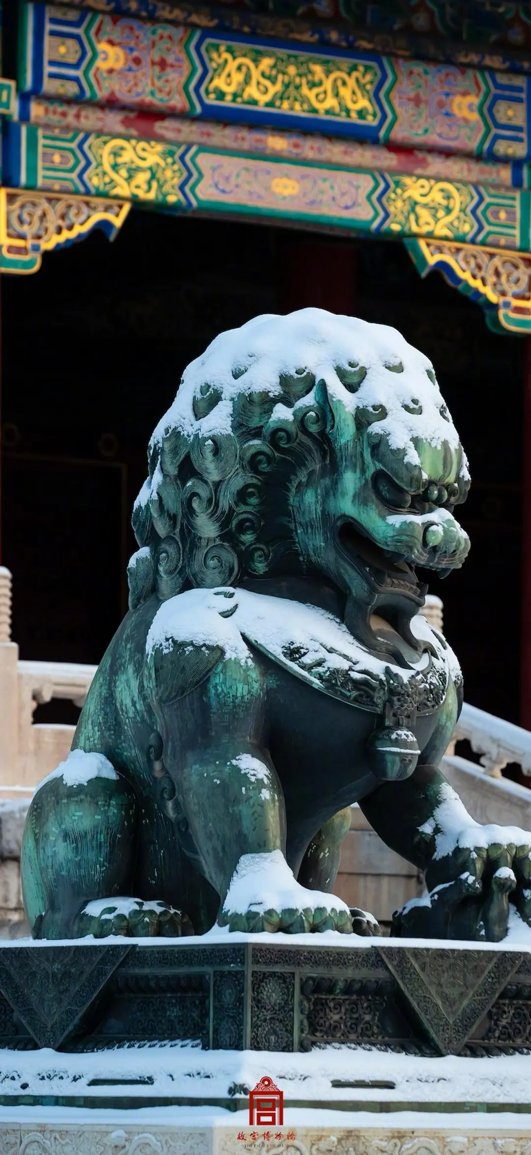 收藏这组壁纸，等于拥有了故宫雪季的入场券