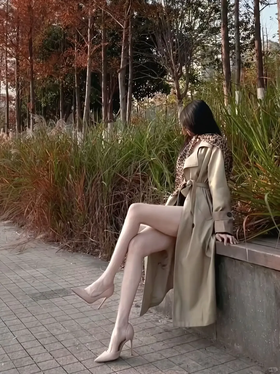 山中女神 天暖的张扬和风情