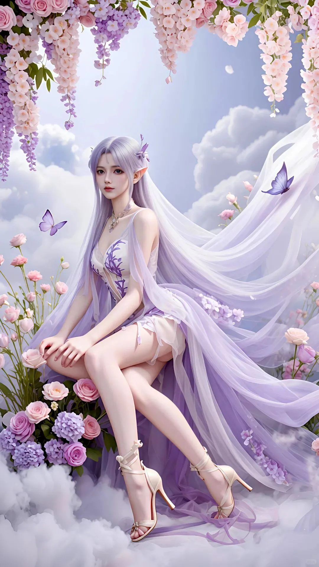 斗破苍穹，小医仙套图美腿高跟