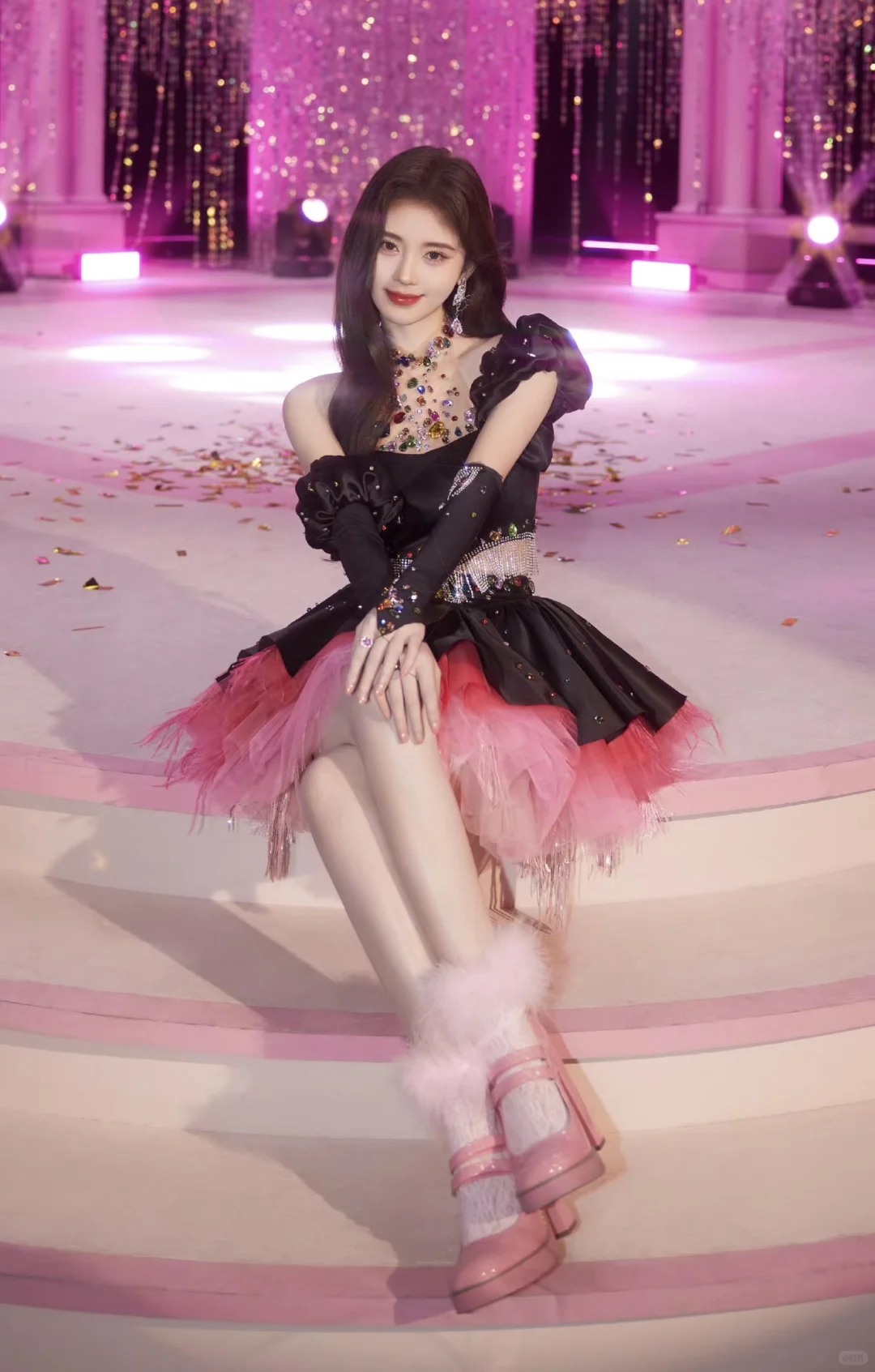 鞠婧祎🖤🤍黑丝➕白丝