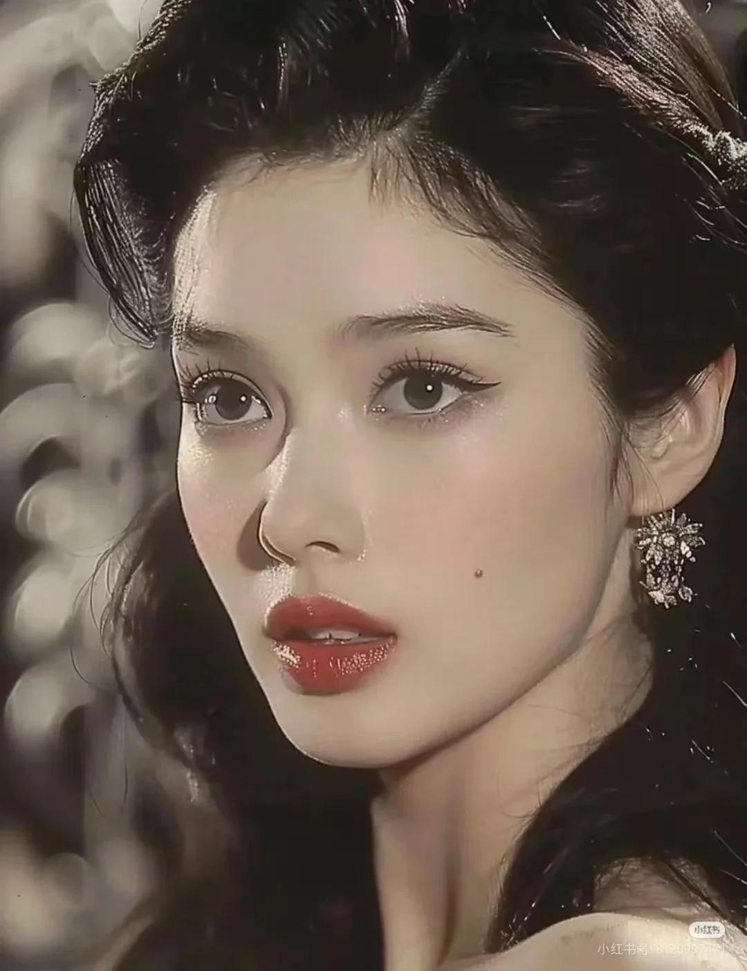 冲击视觉的美貌