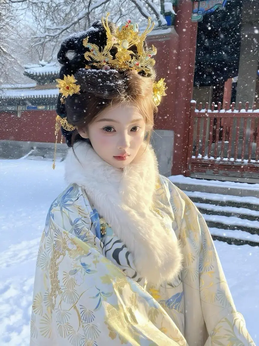 北京🌟大明贵女299💰的明制妆造sha疯啦