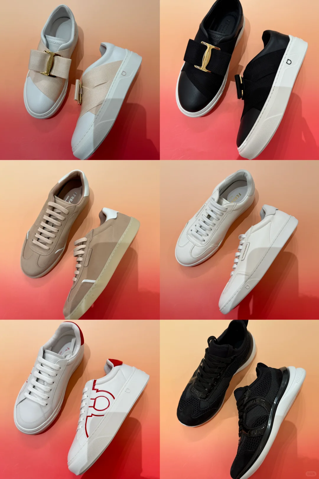 菲拉格慕休闲鞋合集 时尚百搭单品分享🎁