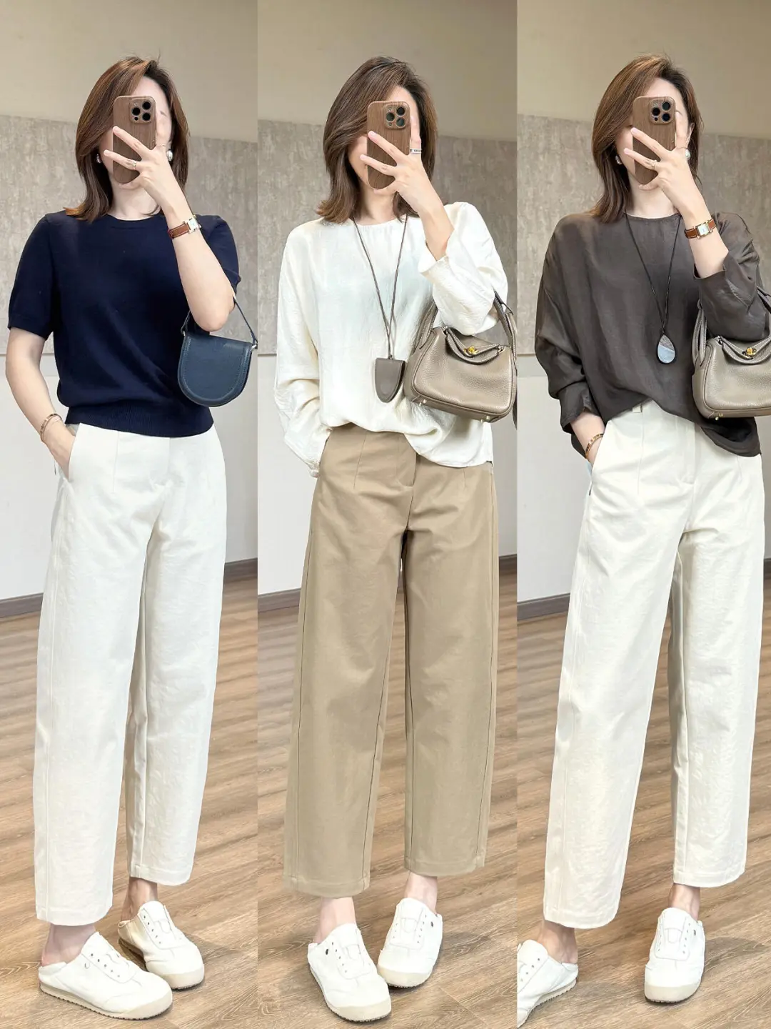 30套松弛感日常上班通勤简约大方谁穿谁好看