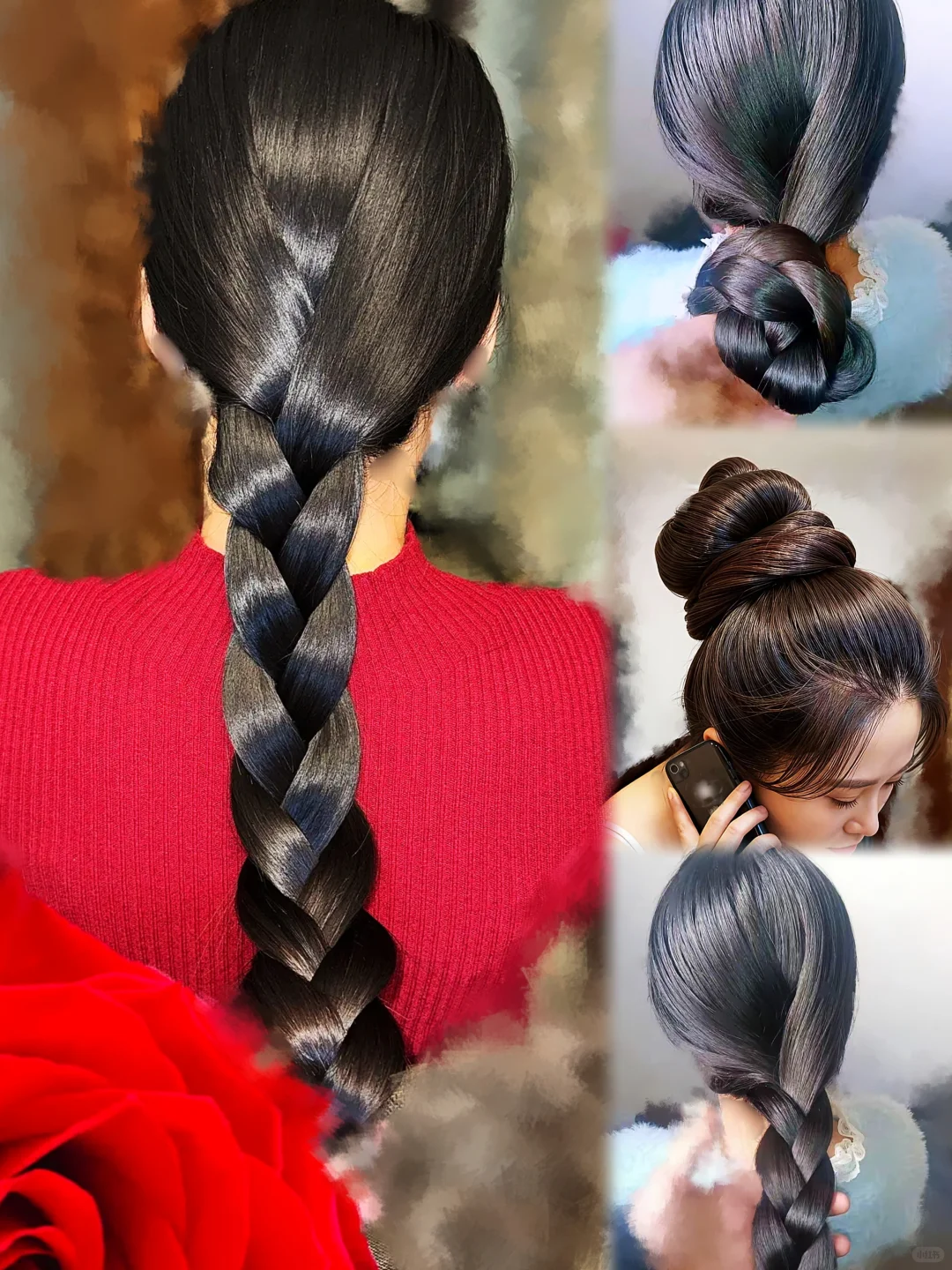 女人留长发显得漂亮的原因