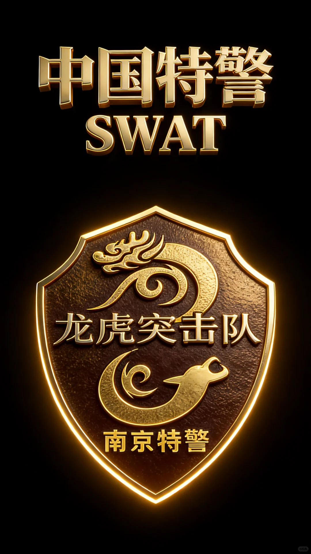 特警壁纸天花板！铁血柔情直接焊在手机上！