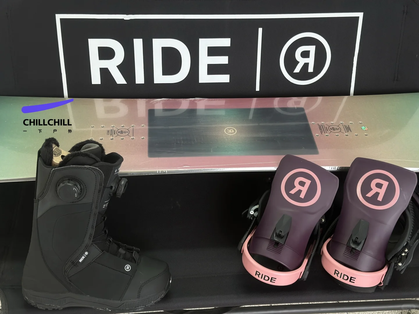 颜值➕控板力的女神雪板