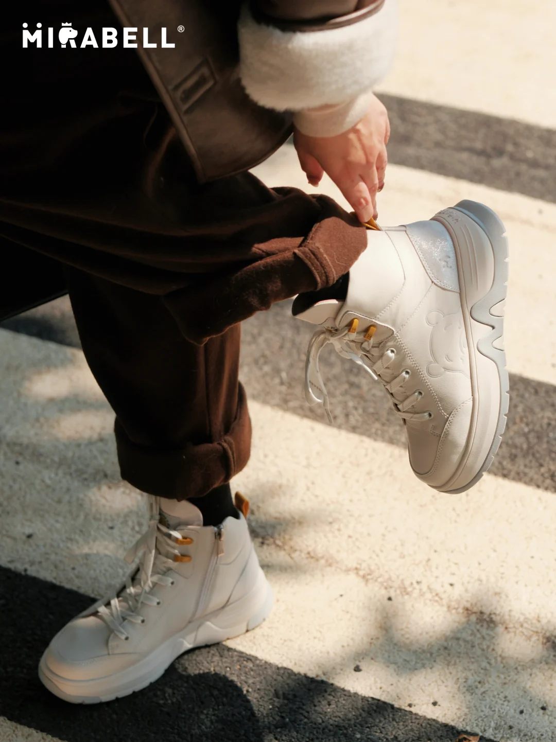 冬天的时髦底气在脚下👢🍷