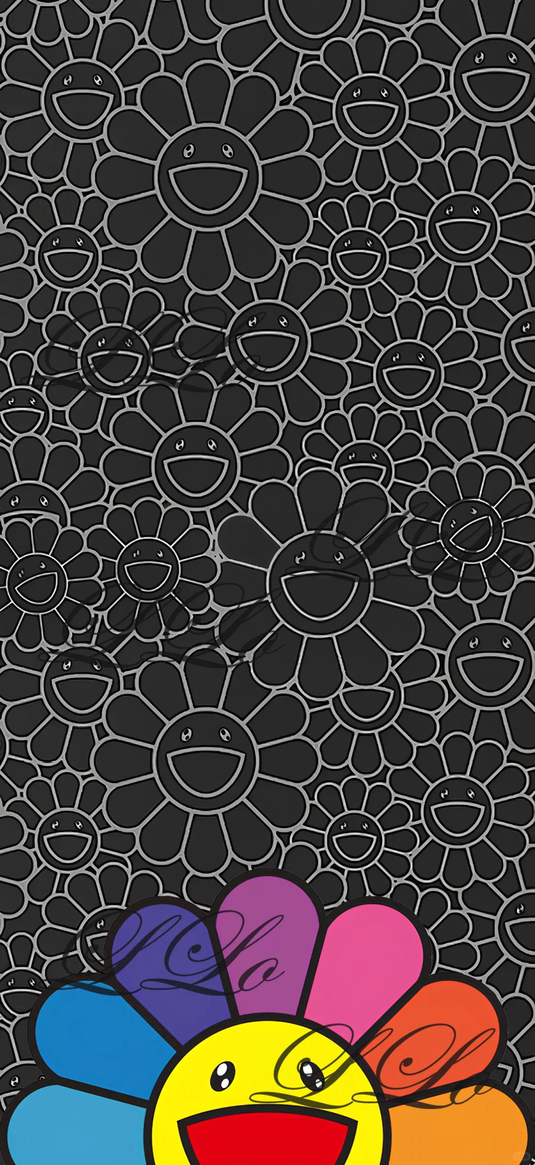 再来一张 村上隆 太阳花 壁纸