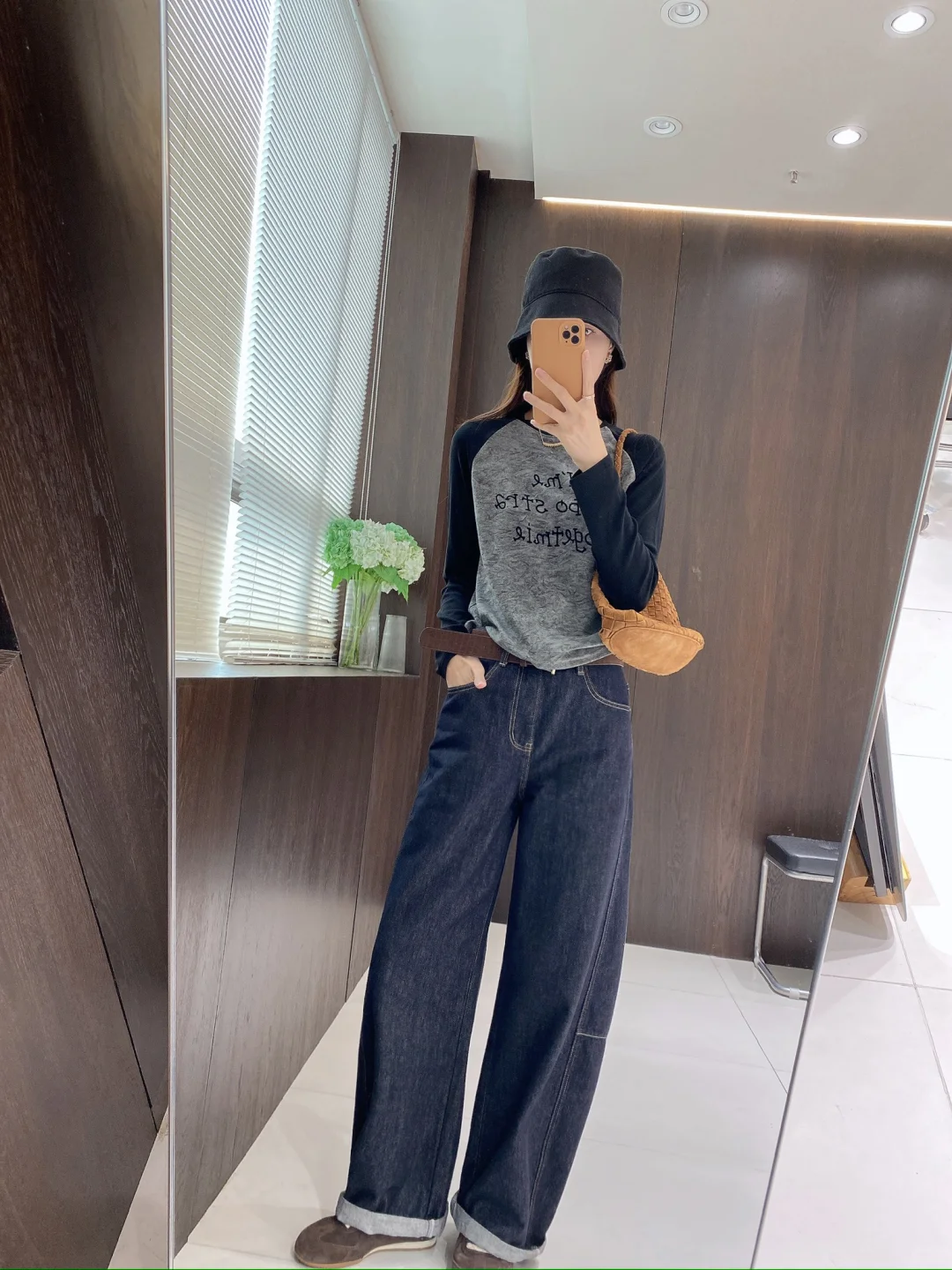 好喜欢这个早秋休闲look！