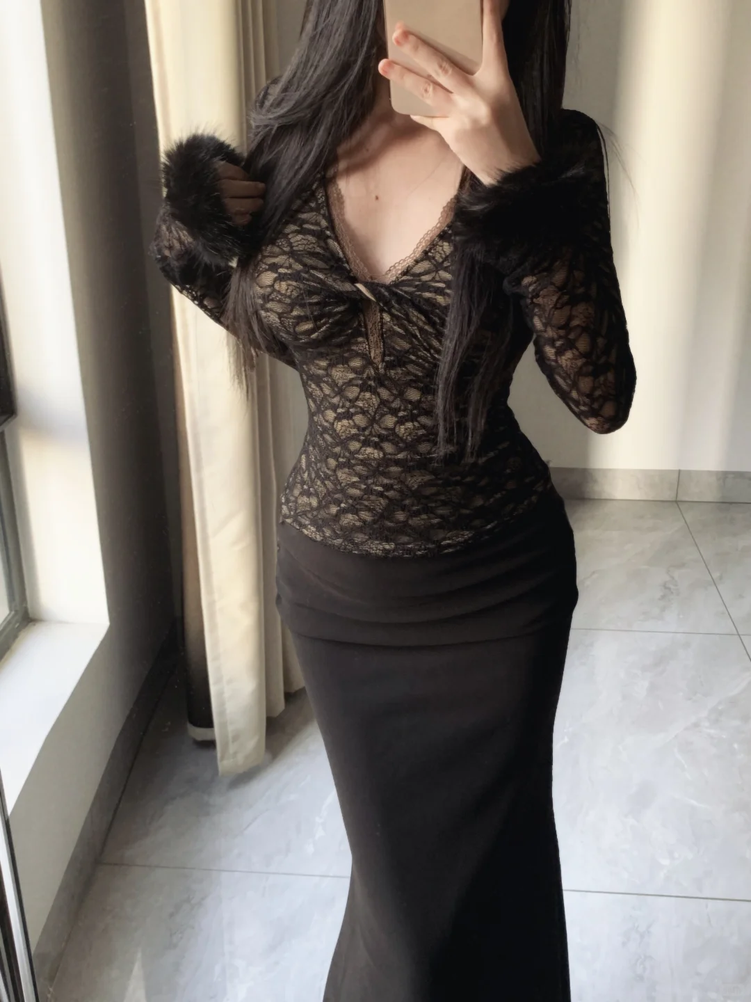 老婆mon 你们蹲的气质女人蕾丝上衣来也!!!