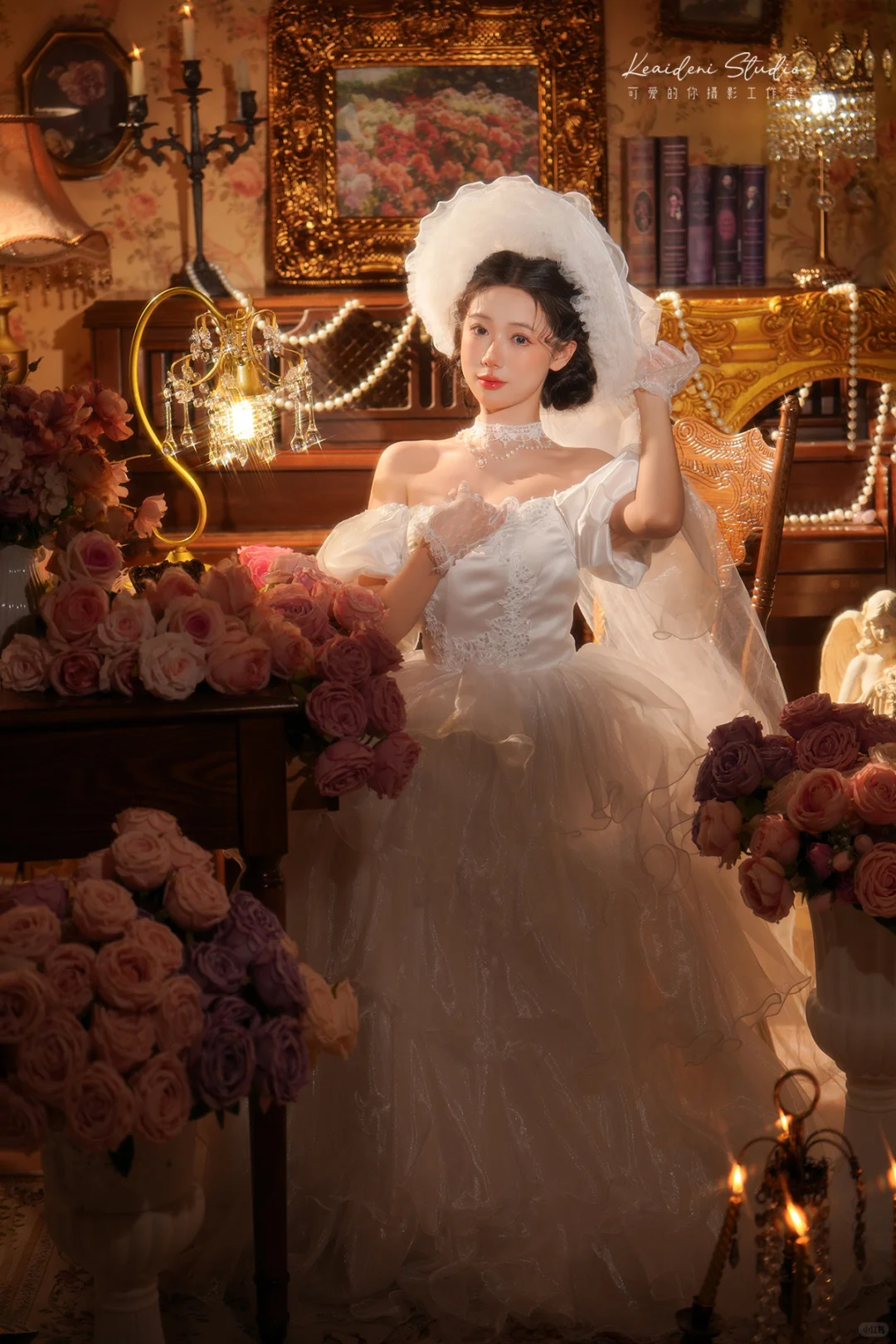 生日这天我穿上了婚纱也太幸福了！赣州写真