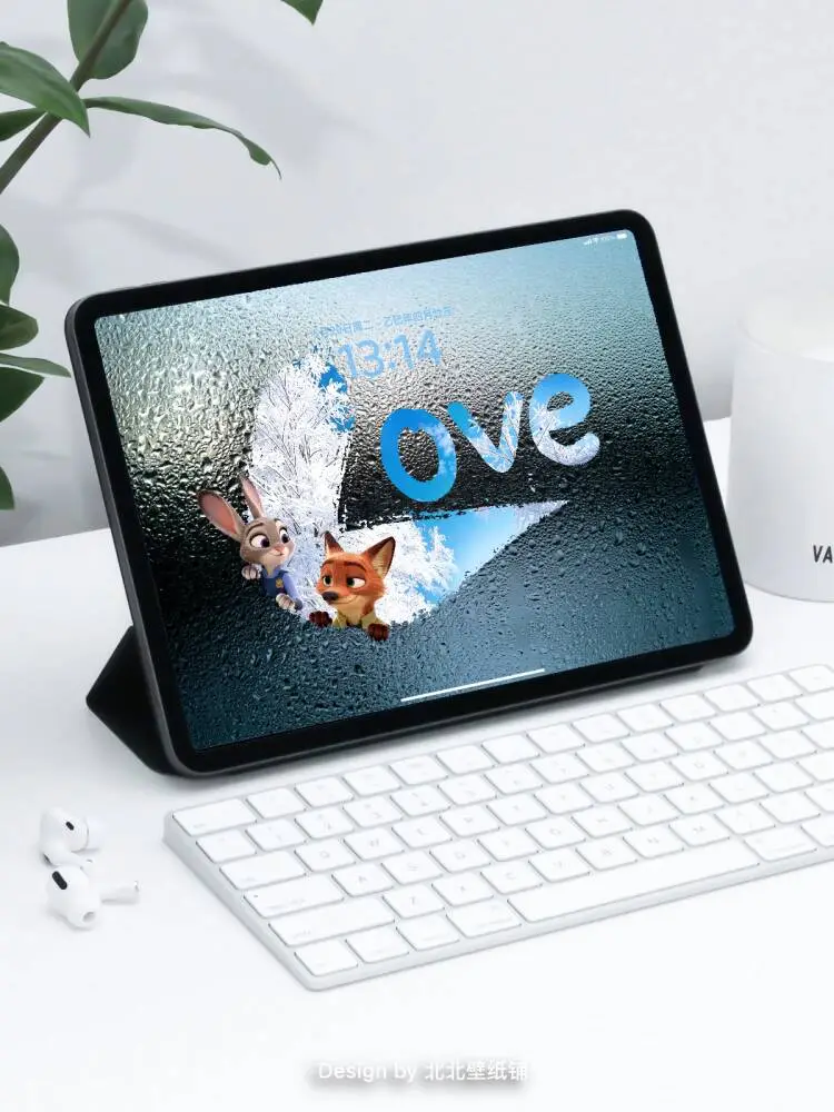 有爱的尼克朱迪｜平板壁纸