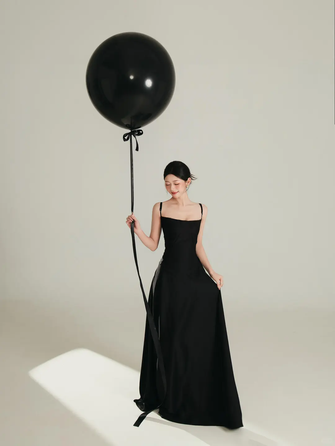 🖤高级感满满✨韩杂黑气球生日写真🎂