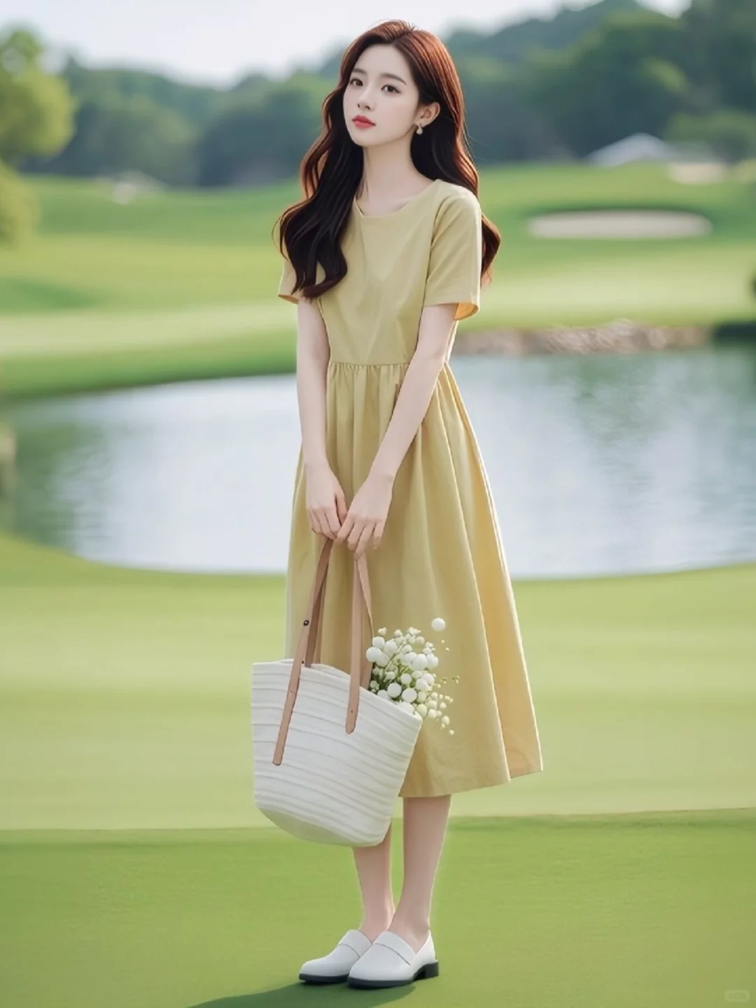 绝了！哥弟这一件裙子让我秒变韩系温柔公主