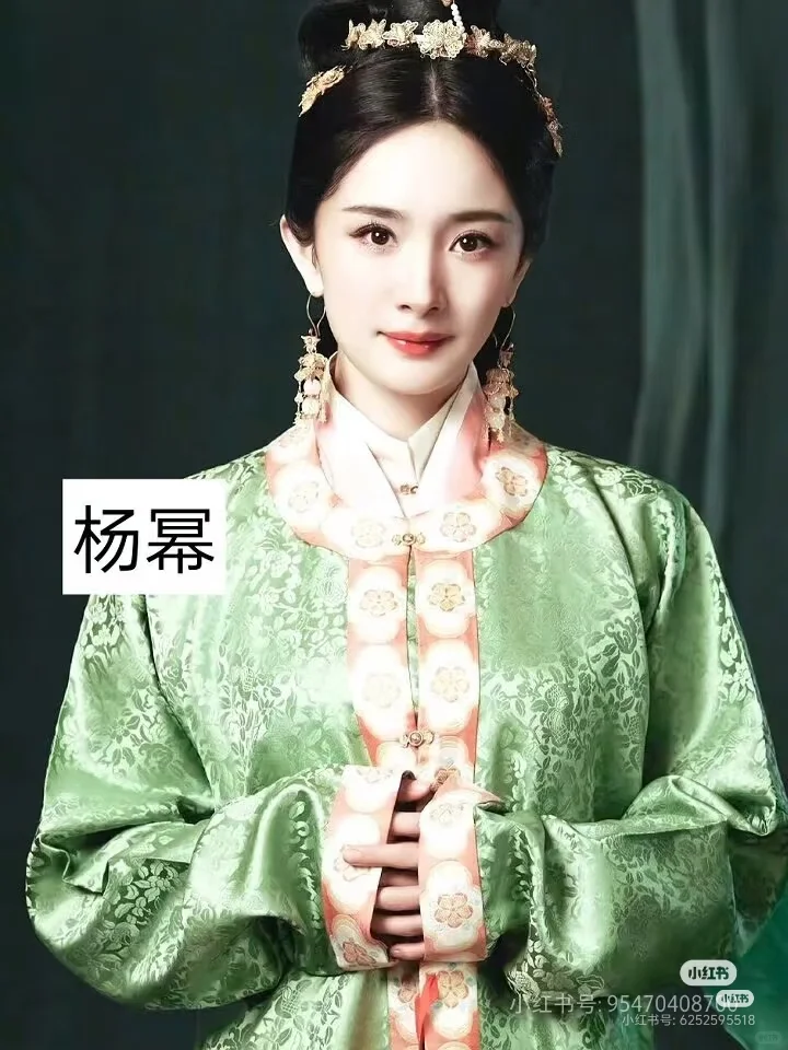美女穿绿色古装，谁惊艳到了你？