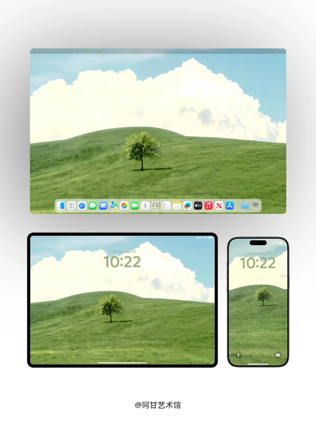 “亲爱的 往前走 走到春和景明🌿”｜壁纸