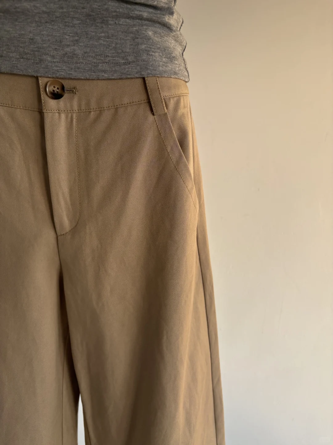 捡漏！门店在售，复古通勤休闲直筒裤女新款