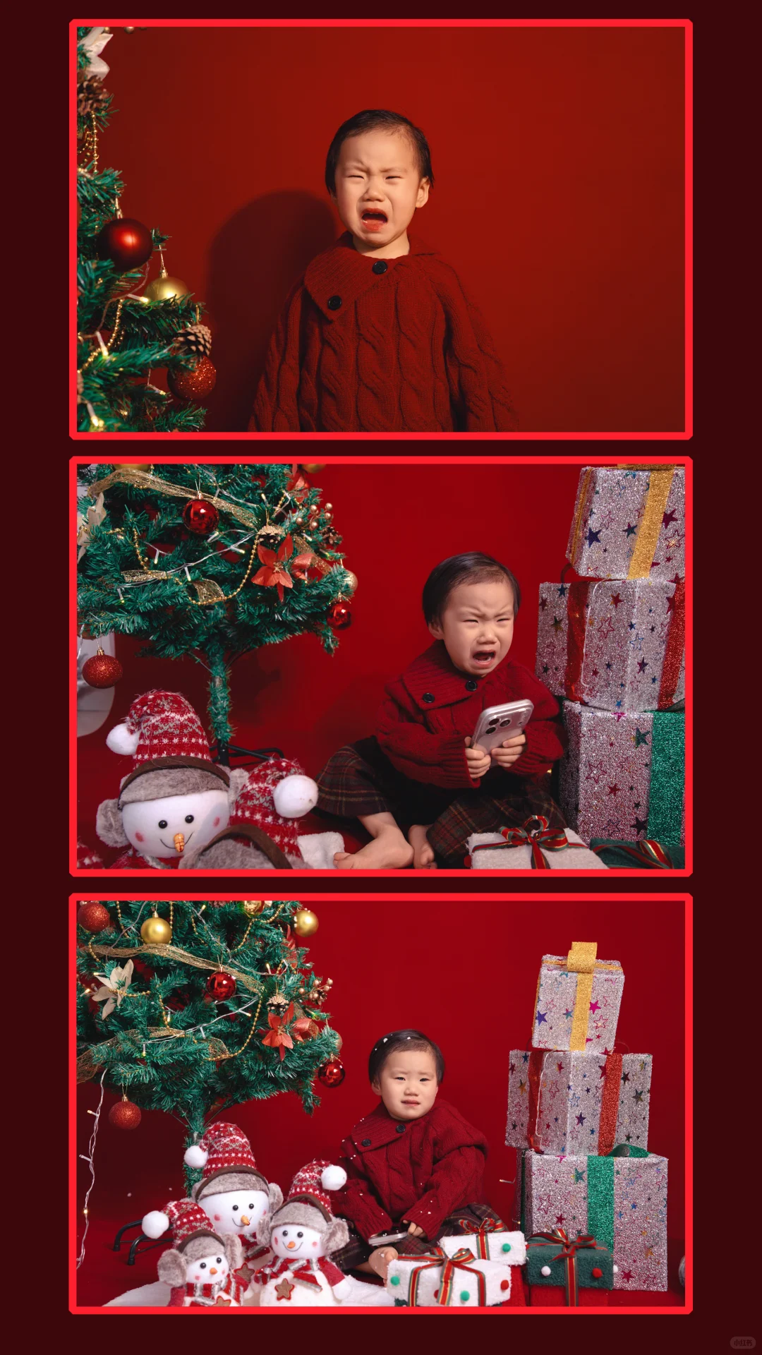 给外甥女拍的圣诞照片！