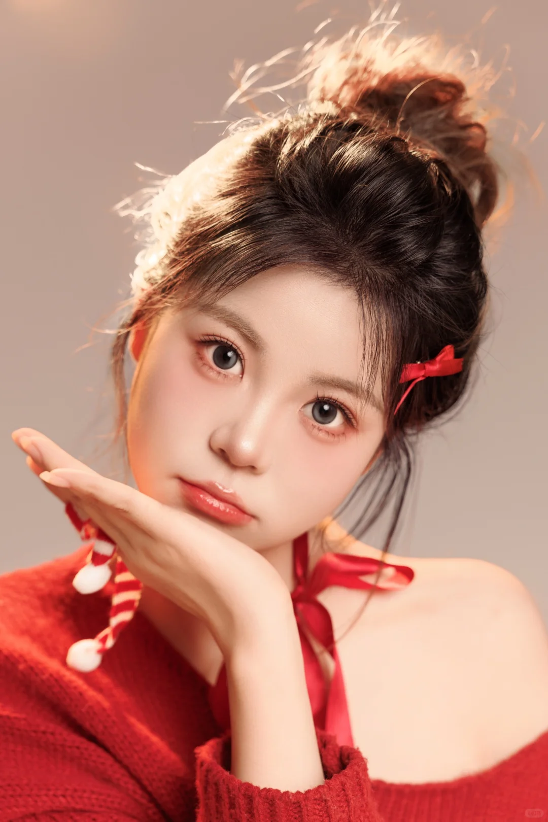 这套圣诞小红帽也太甜了吧🎄黄州写真