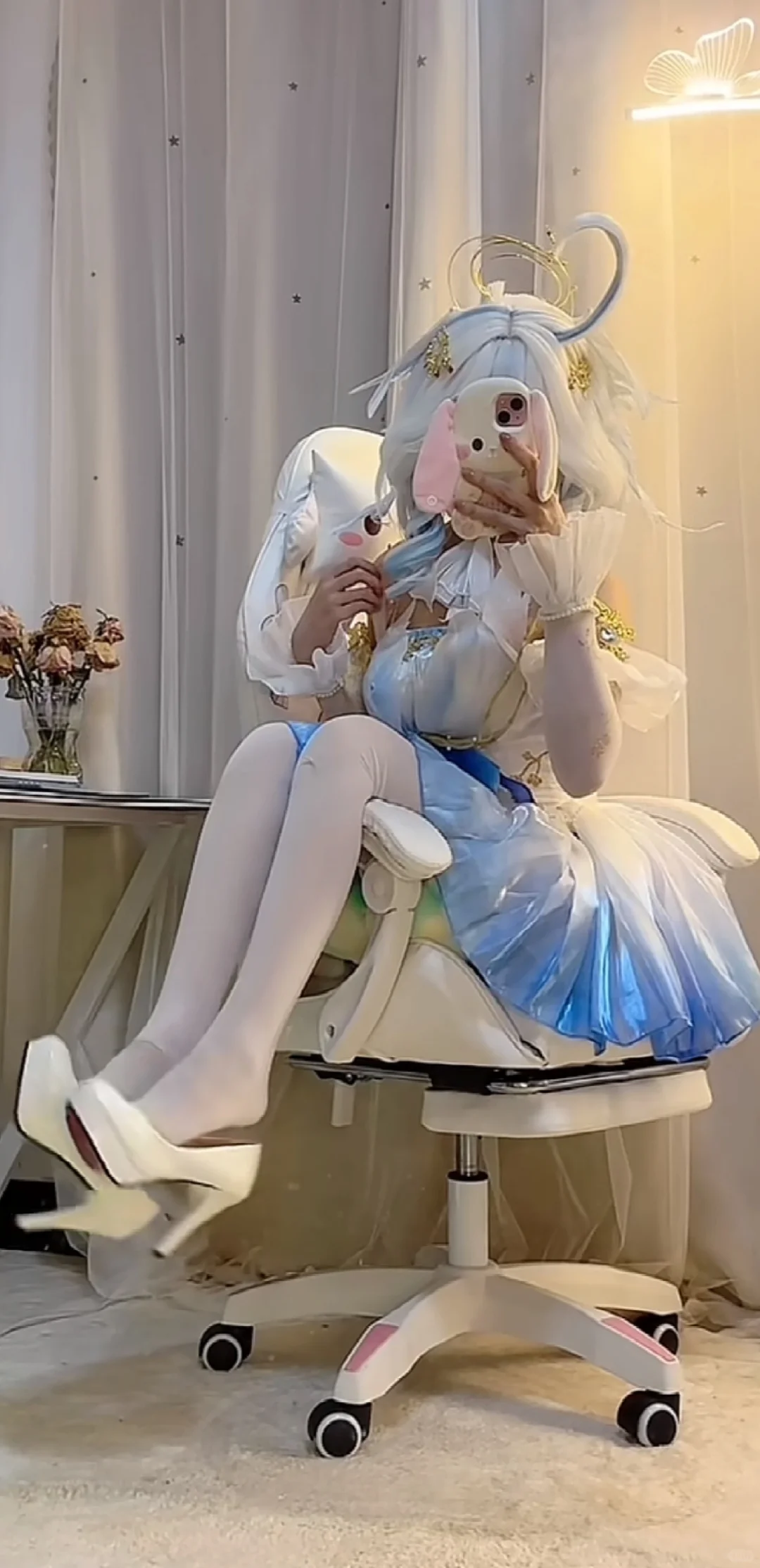 香甜可口的白丝芙芙！