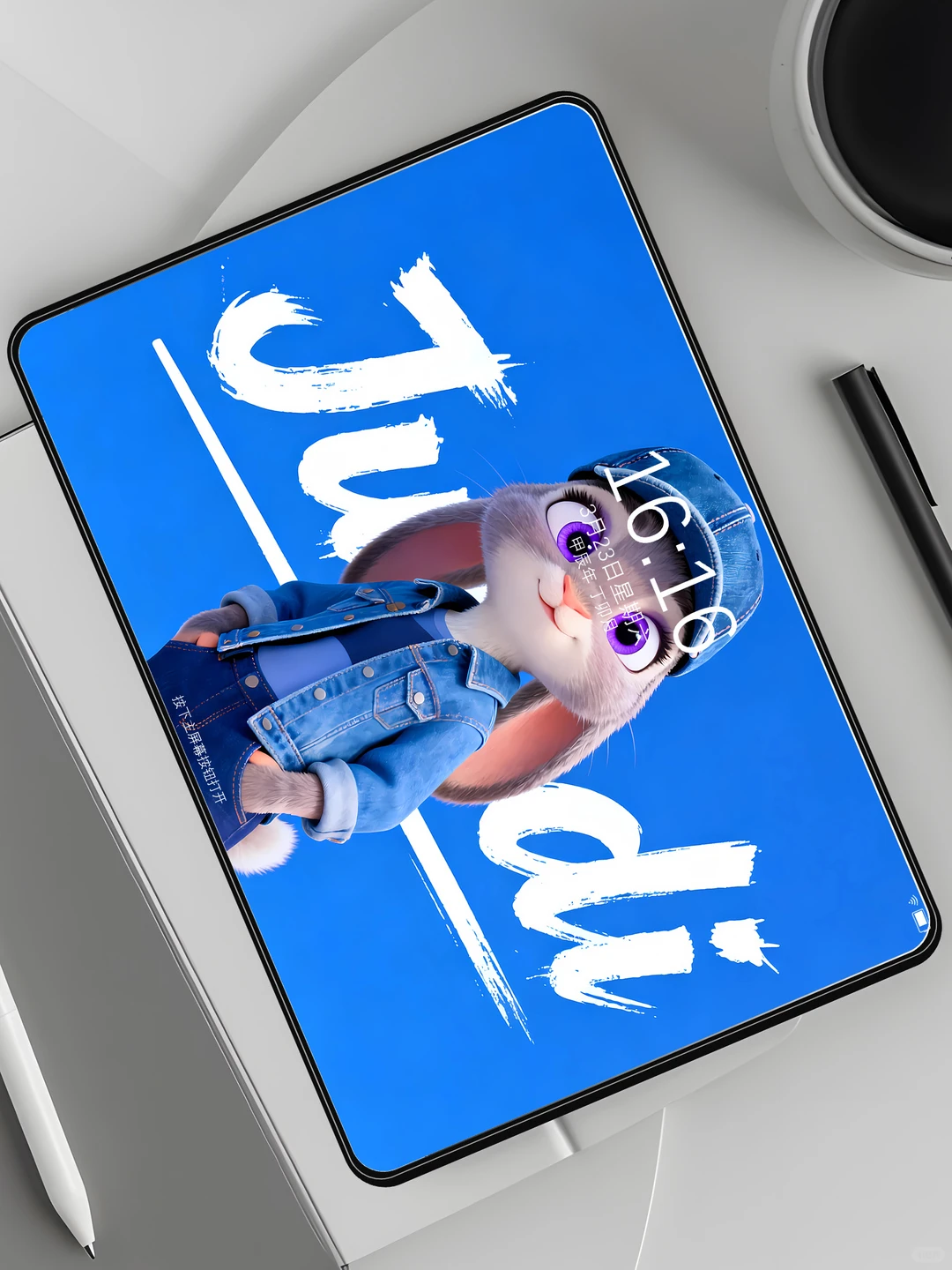 疯狂动物城牛仔蓝朱迪Judi丨4K原创壁纸