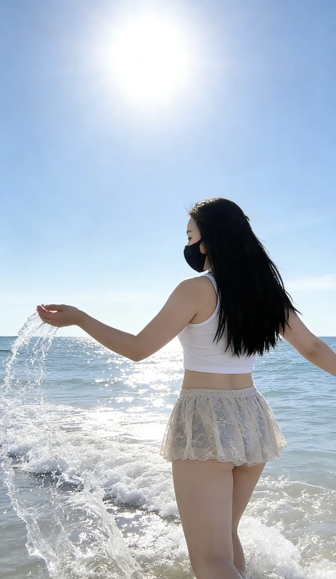 海滩、海浪、阳光、我都要，海边穿搭👙