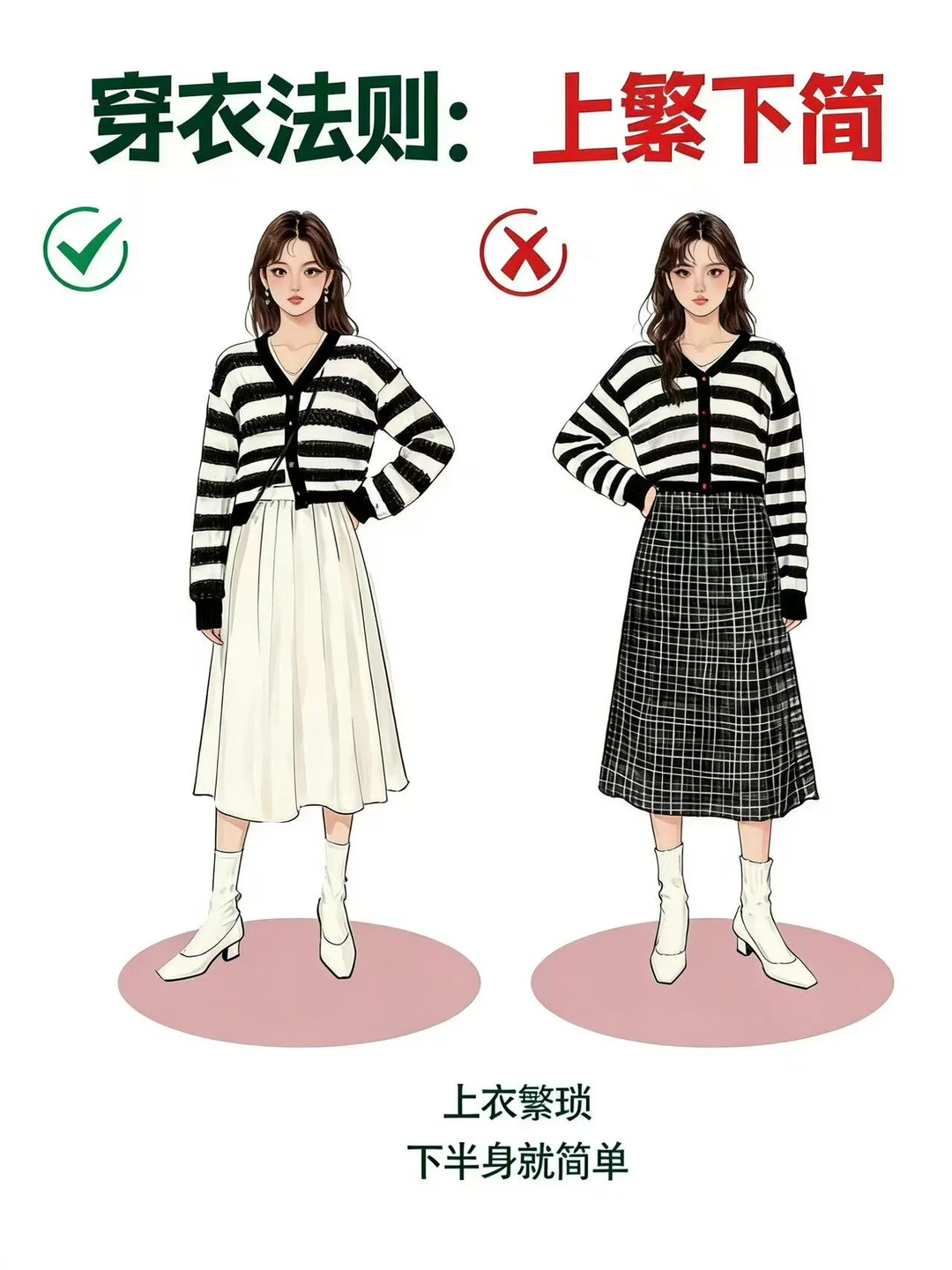 看了更会穿衣服女孩子穿衣法则