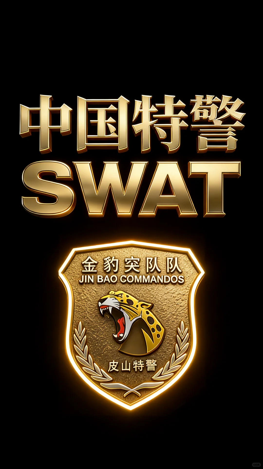 特警壁纸天花板！铁血柔情直接焊在手机上！